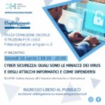 Seminario "Cyber sicurezza: quali sono le minacce dei virus e degli attacchi informatici e come difendersi" - 16 aprile 2020 RINVIATO