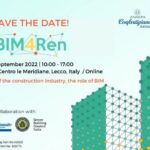 Evento "BIM4Ren La digitalizzazione del Comparto Costruzioni, il ruolo del BIM" 14/9/2022