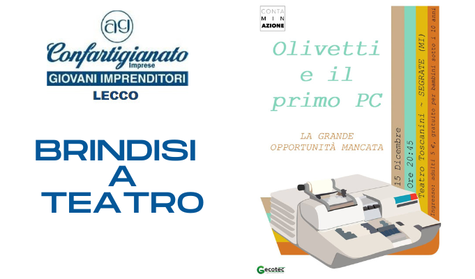 “Olivetti e il primo pc: la grande opportunità mancata” - Serata Gruppo Giovani
