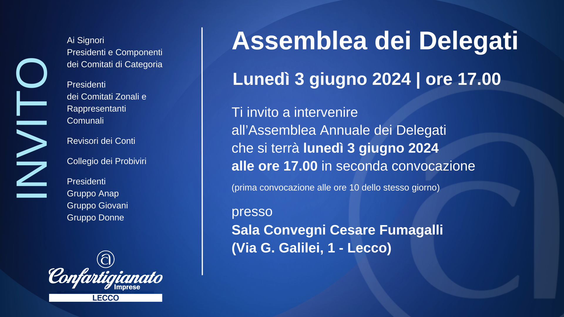 Assemblea dei delegati 2024