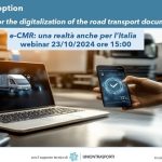 Webinar “e-CMR: una realtà anche per l’Italia” 23/10/2024