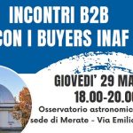 Incontri B2B con i buyers INAF 29/5/2025