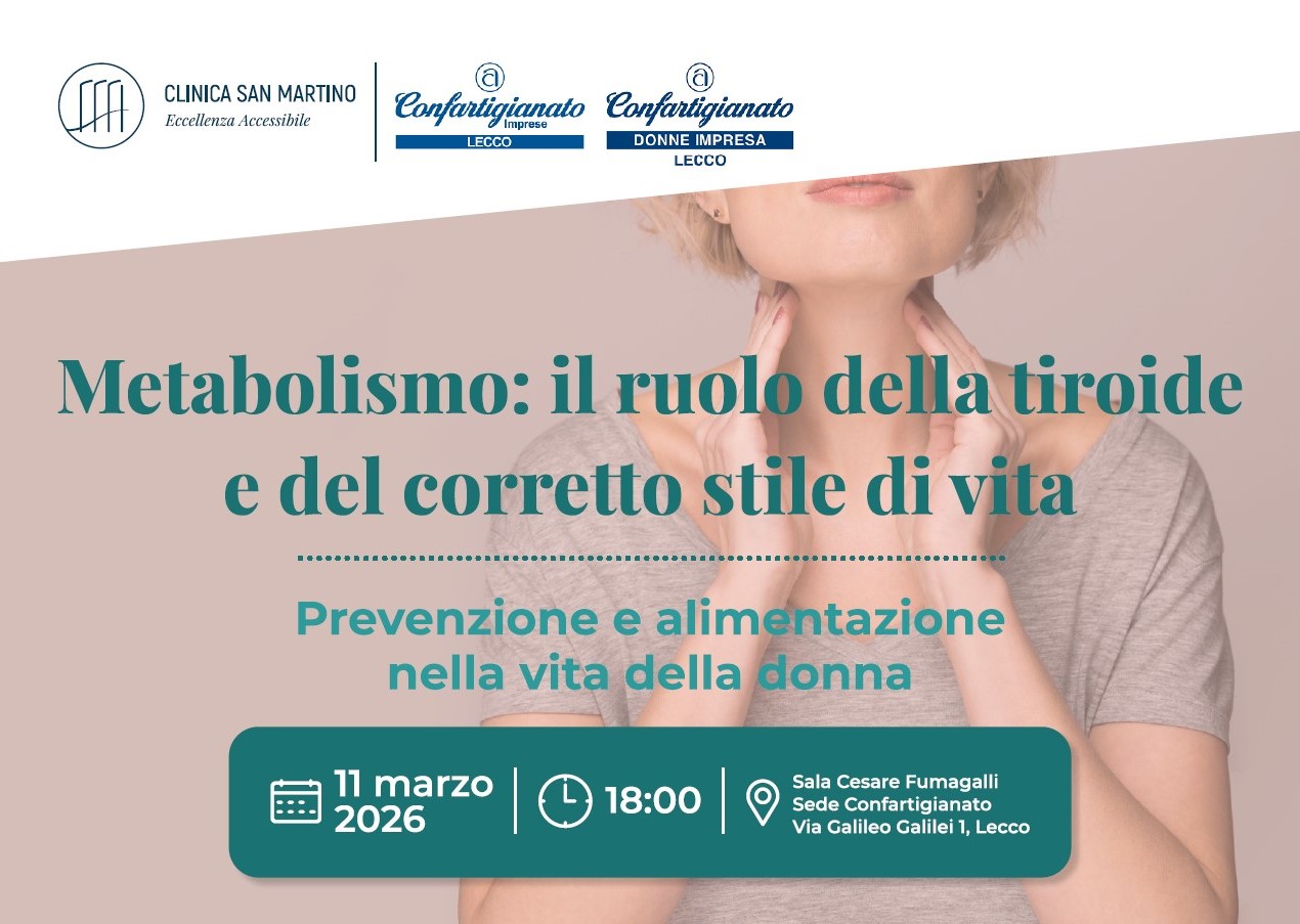 METABOLISMO: IL RUOLO DELLA TIROIDE E DEL CORRETTO STILE DI VITA - invito evento